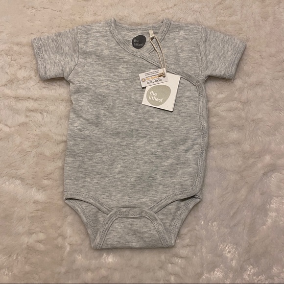 The Littlest 100% organic cotton bodysuit NWT - Picture 3 of 6